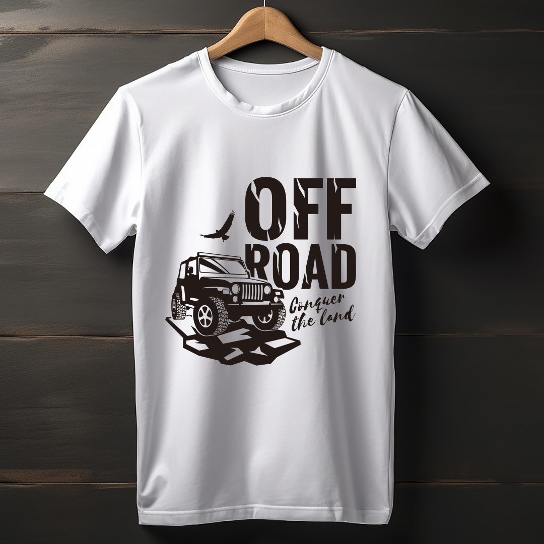 Off Road: White T-Shirt