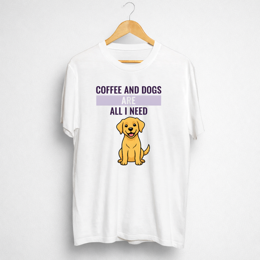Coffee & Dogs Are All I Need T-Shirt