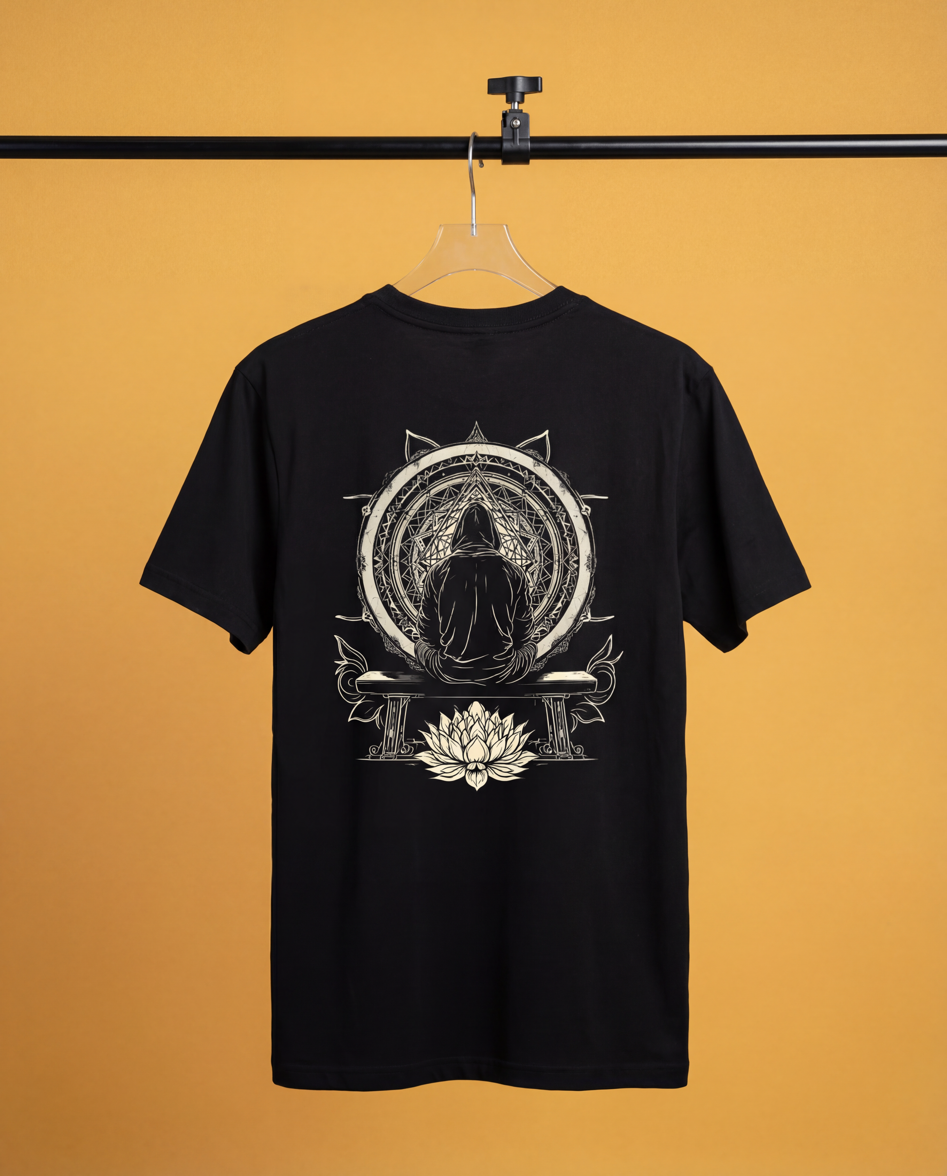 Oversized Bodybuilding T-Shirt Black Side View